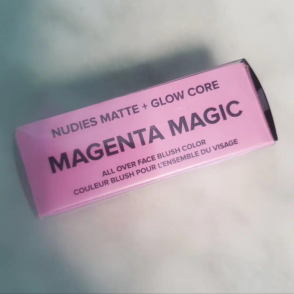 NUDESTIX Magenta Magic Glow Core All Over Cream Blush, Lip & Eye Makeup Stick